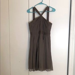 J. Crew Sinclair bridesmaid chiffon dress